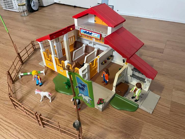 Playmobil 4190 paardenmanage, Kinderen en Baby's, Speelgoed | Playmobil, Gebruikt, Complete set, Ophalen of Verzenden