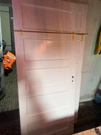 3 antieke Bruynzeel 5-vlak deuren (2x 201x82, 1x 201x72), Gebruikt, 80 tot 100 cm, Binnendeur, Ophalen of Verzenden