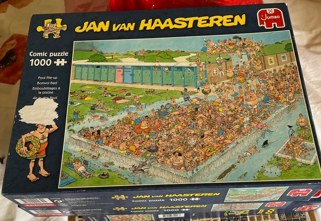 Jan van Haasteren Cruiseschip puzzel - 1000 stukjes - Koning Bordspel
