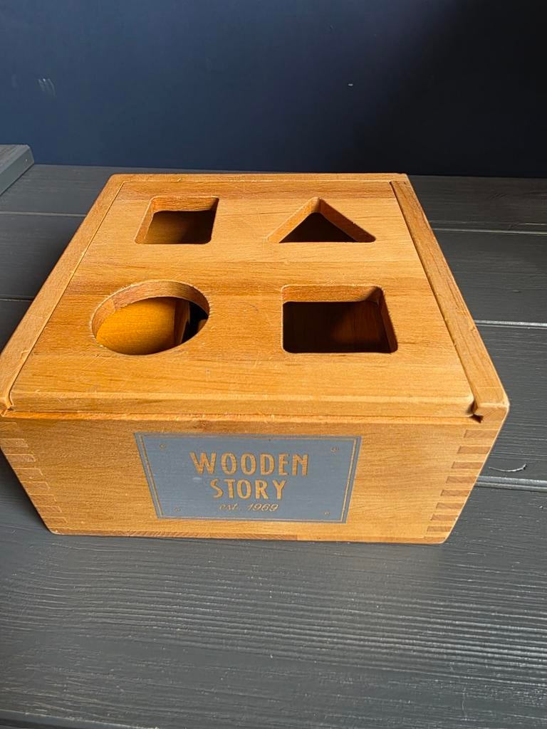 Wooden Story vormenstoof duurzaam FSC hout bijenwas, Kinderen en Baby's, Ophalen