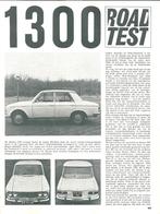 Autovisie test Datsun 1300 1967, Ophalen of Verzenden, Gelezen, Algemeen