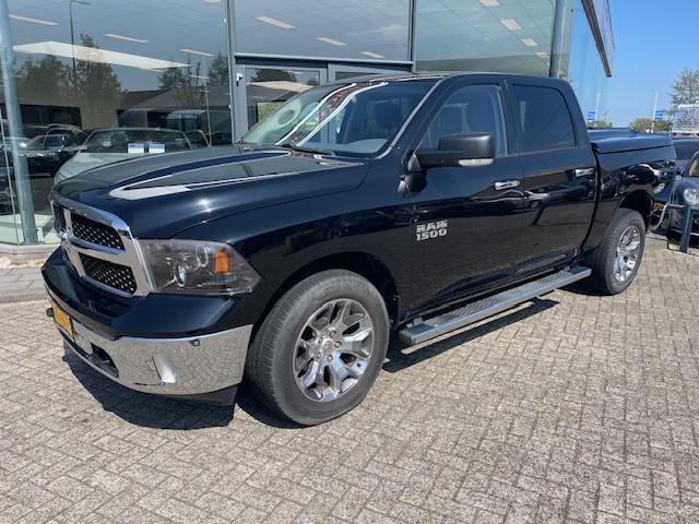 Dodge Ram 1500 3.6 V6 Quad Cab 6'4, Auto's, Dodge, Automaat, Gebruikt, Zwart, Zwart