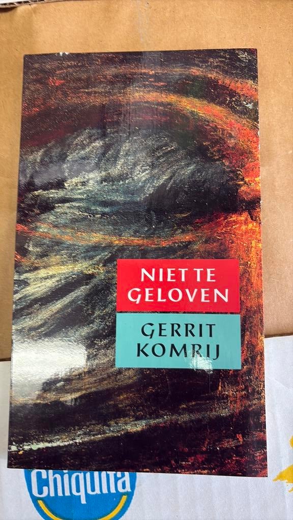 Gerrit Komrij - Niet te geloven, Boeken, Ophalen of Verzenden, Zo goed als nieuw, Gerrit Komrij