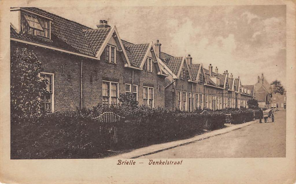 Brielle Venkelstraat, Ophalen of Verzenden, 1920 tot 1940, Gelopen, Zuid-Holland