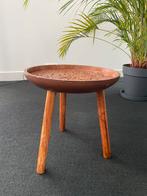 Houtsnij werk krukje, Ophalen of Verzenden