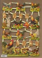 Paaskuikens en Kippen poezieplaatjes 7240, Ophalen of Verzenden