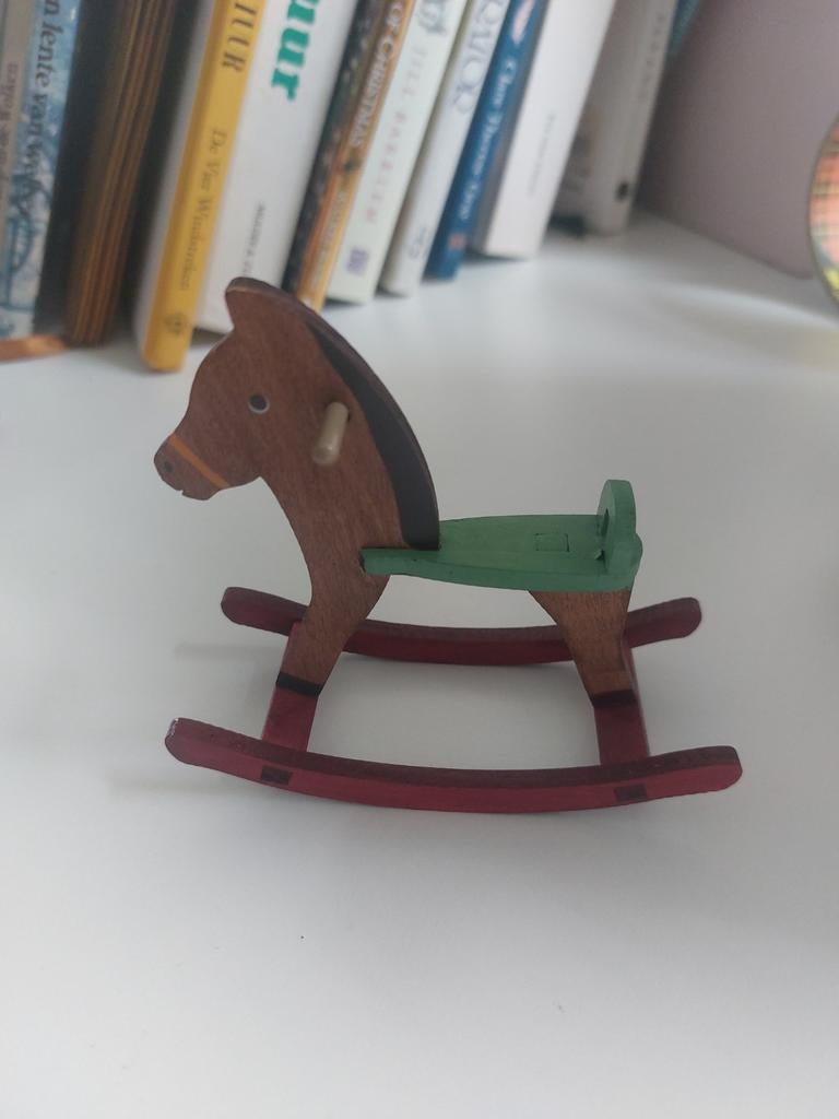 Maileg hobbelpaard poppenhuis - Nieuwstaat, Verzamelen, Poppenhuizen en Toebehoren, Ophalen of Verzenden, Nieuw