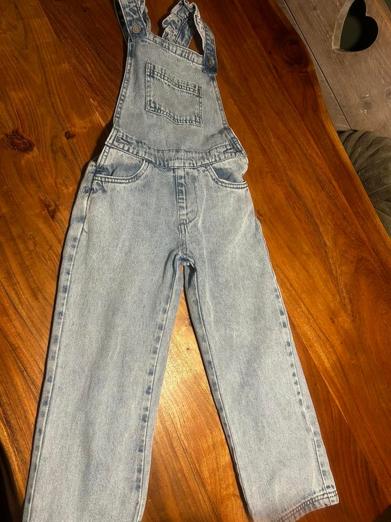 Kinder kleding spijker pakje maat 116, Ophalen of Verzenden, Zo goed als nieuw