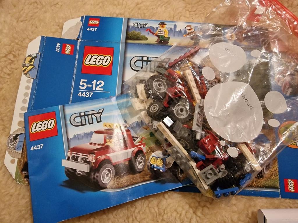 Lego City 4437 - Off-Road Fire Truck, Lego, Ophalen of Verzenden, City, Gebruikt