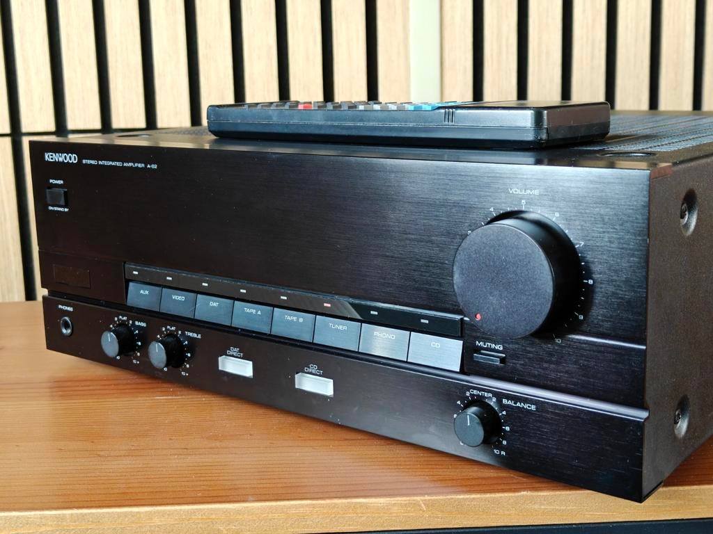 Kenwood A-62 stereo versterker, Gebruikt, Ophalen, Overige merken, Minder dan 60 watt