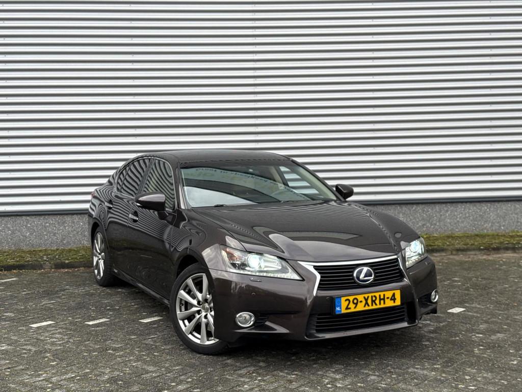 Lexus GS 450h Hybrid Business (bj 2012) AUT|XENON|LEER|VOL,V, Auto's, Automaat, Euro 5, Gebruikt, Beige