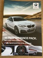 BMW M Performance Pack brochure folder 2017 NL 1 2 3 4 serie, Boeken, Ophalen of Verzenden, Nieuw, BMW