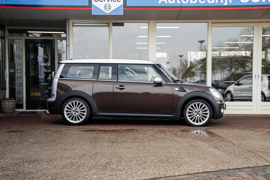Mini Mini Clubman 1.6 Cooper, Auto's, Voorwielaandrijving, Stof, 4 cilinders, Bruin