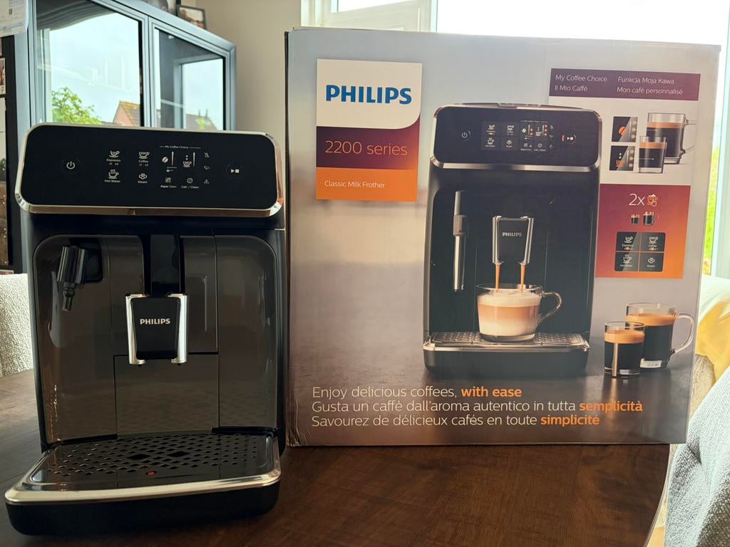 Philips EP 2224/40 volautomatische espressomachine, Ophalen, Zo goed als nieuw, Espresso apparaat