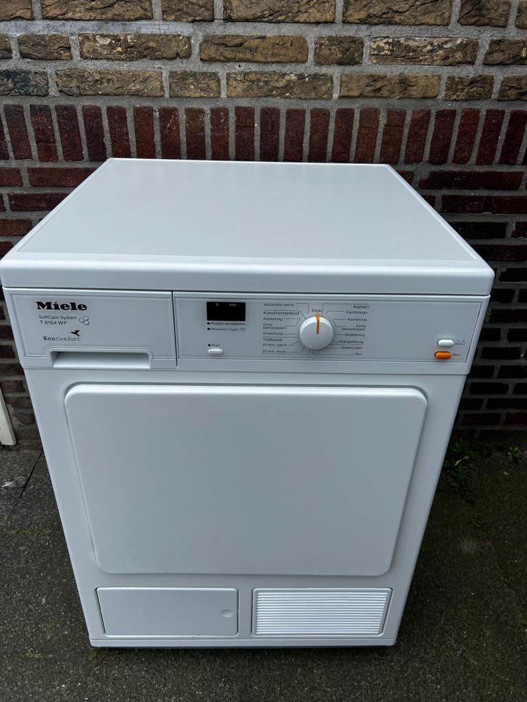 Miele 8KG Warmtepomp droger A++, Ophalen, Overige typen, 8 tot 10 kg, Zo goed als nieuw