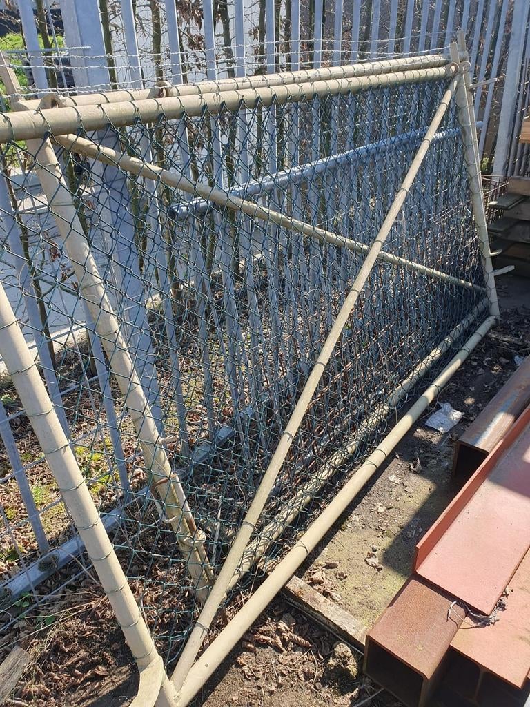 Stalen hekwerk, Tuin en Terras, Tuinhekken en Hekwerk, Ophalen, IJzer, Sierhekwerk