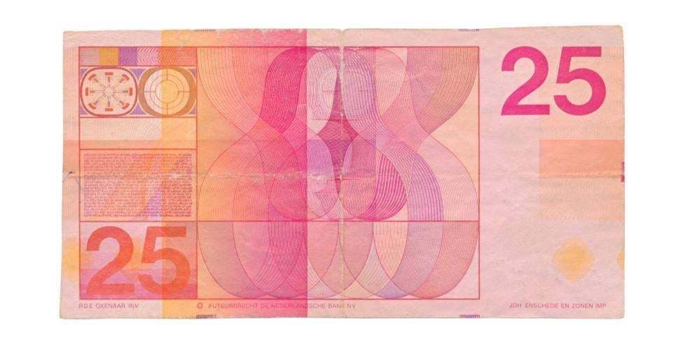 Nederland 25 Gulden 1971 Voorloper, Postzegels en Munten, Bankbiljetten | Nederland, Ophalen of Verzenden, 25 gulden, Los biljet