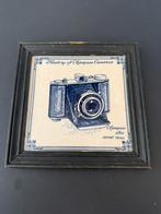 Tegel History of Olympus Cameras anno 1940, Ophalen of Verzenden