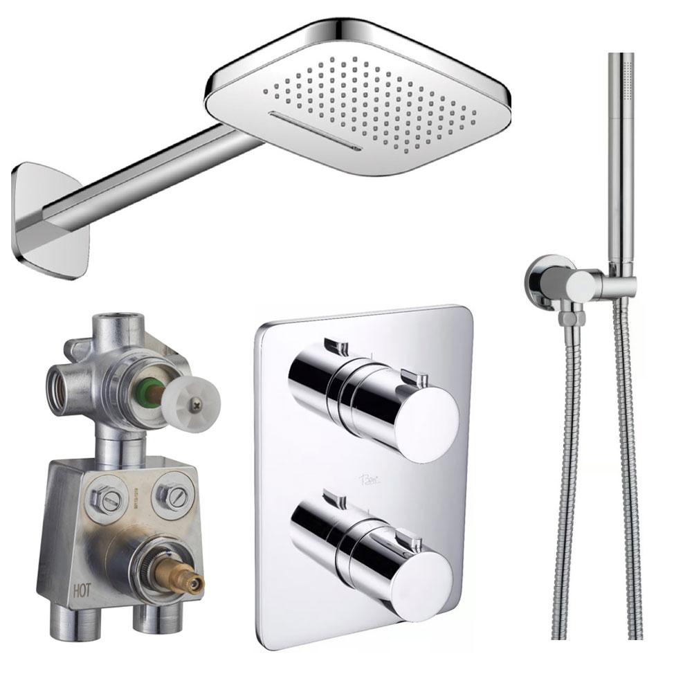 Ben Lavion inbouw doucheset 3-weg hoofddouche met waterval, Niet ingevuld, Niet ingevuld, Nieuw, Ophalen of Verzenden