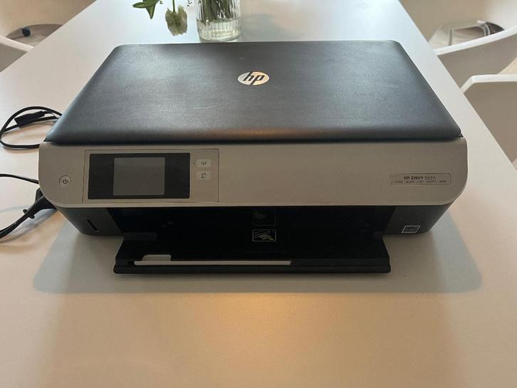 HP Envy 5534 Printen, Scannen, Kopiëren, Computers en Software, Printers, Zo goed als nieuw, All-in-one, Inkjetprinter, Kleur printen