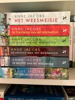 Te koop: complete serie Weesmeisje van Anne Jacobs, Ophalen of Verzenden, Zo goed als nieuw