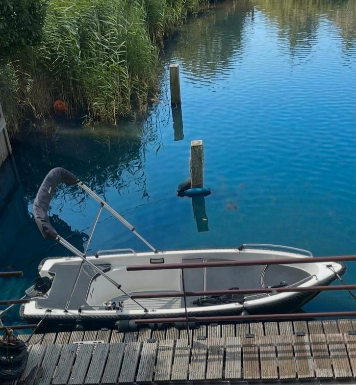 Nette sloep Amigo 400, Watersport en Boten, Speedboten, Zo goed als nieuw, 3 tot 6 meter, Benzine, Minder dan 70 pk, Polyester