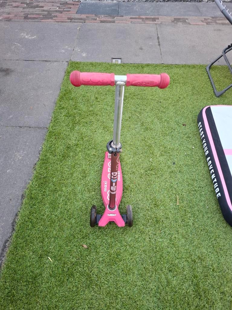 Micro step maxi roze, Fietsen en Brommers, Steps, Ophalen, Gebruikt, Gewone step, Micro