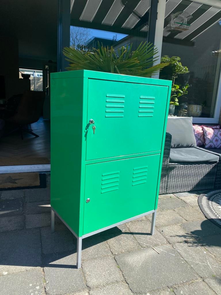 Vintage lockerkast, Ophalen of Verzenden, Zo goed als nieuw