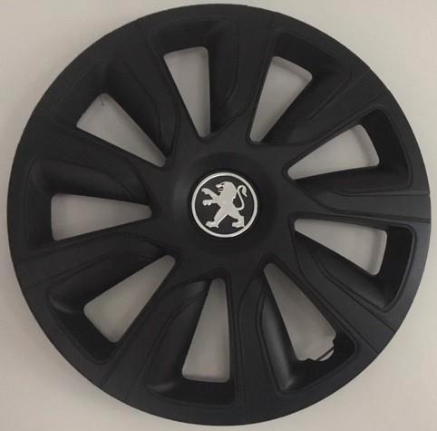 Wieldoppen Peugeot 15 inch | WieldopOnline | €69,95 per set, Auto diversen, Wieldoppen, Nieuw, Ophalen of Verzenden