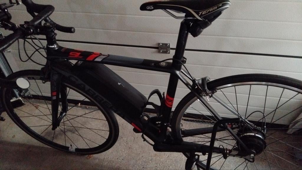 elektrische racefiets Carrera, 28 inch, Carbon, Minder dan 49 cm, Zo goed als nieuw