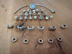 Pandora Moments Armband met 20 Bedels, 5 Spacers, 6 Stoppers, Sieraden, Tassen en Uiterlijk, Bedels, Gebruikt, Pandora, Ophalen of Verzenden