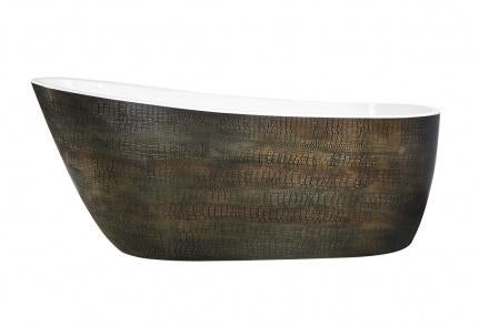 Best Design Vrijstaand Bad "Color-Croco" 180x80x73cm, Bruin, Order@versagroup.be, Nieuw, Ophalen of Verzenden