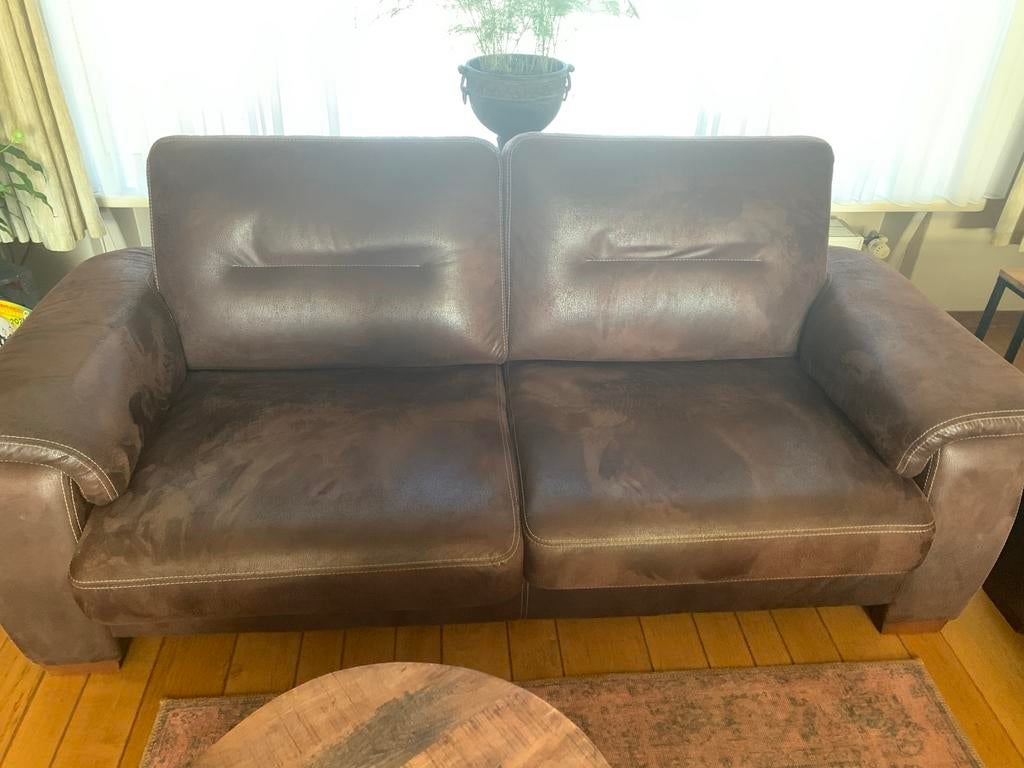 Comfortabele 2 keer 2-zitsbank, Gebruikt, 150 tot 200 cm, Tweepersoons, 75 tot 100 cm