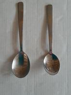 2 gero zilmeta lepeltjes nr. 510 slowfox, Ophalen of Verzenden, Gebruikt, Rvs of Chroom