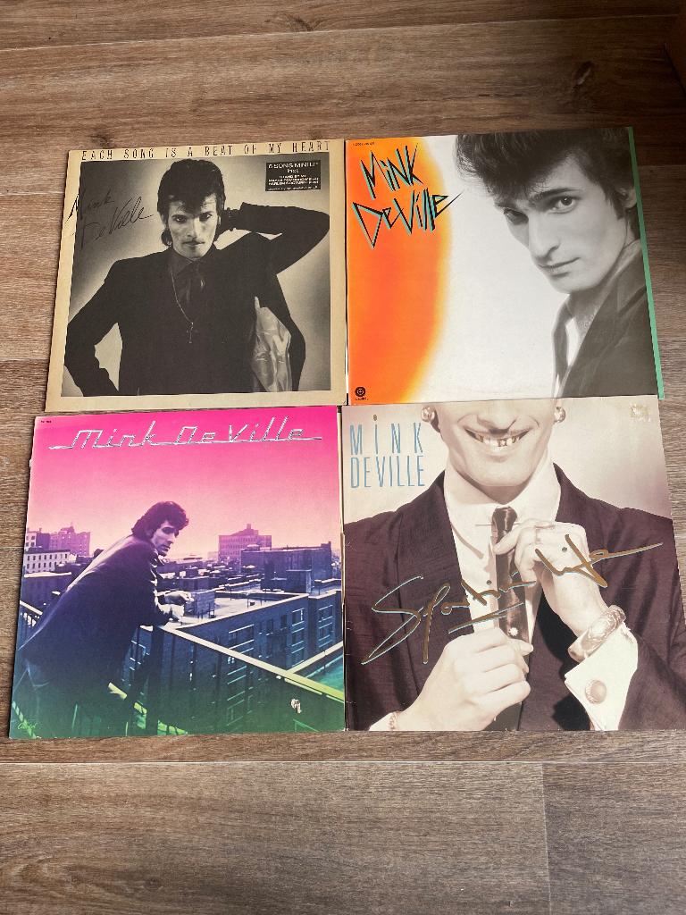 Partij 4 LP's Mink Deville, Ophalen of Verzenden, 1960 tot 1980, Gebruikt, 12 inch