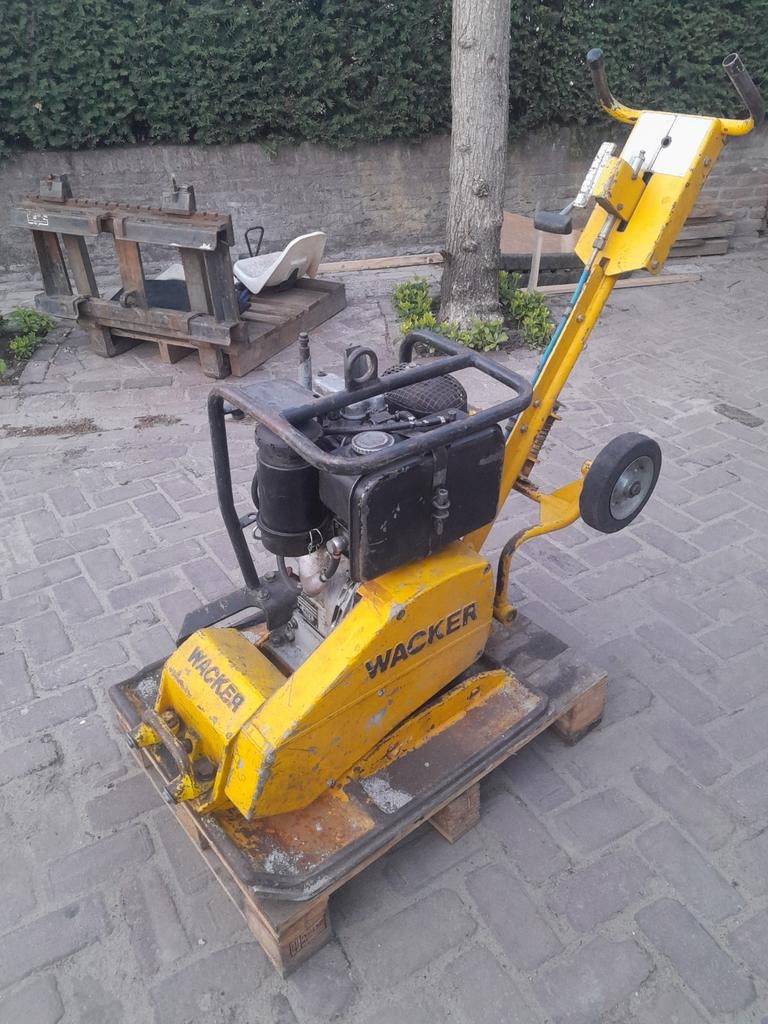 Trilplaat wacker DPS 3060 vario, Ophalen