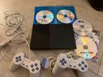 Sony Playstation 2 met controllers en spellen, Ophalen of Verzenden, Zo goed als nieuw, Met 1 controller