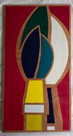 Geometrie. Acryl op hout., Ophalen of Verzenden