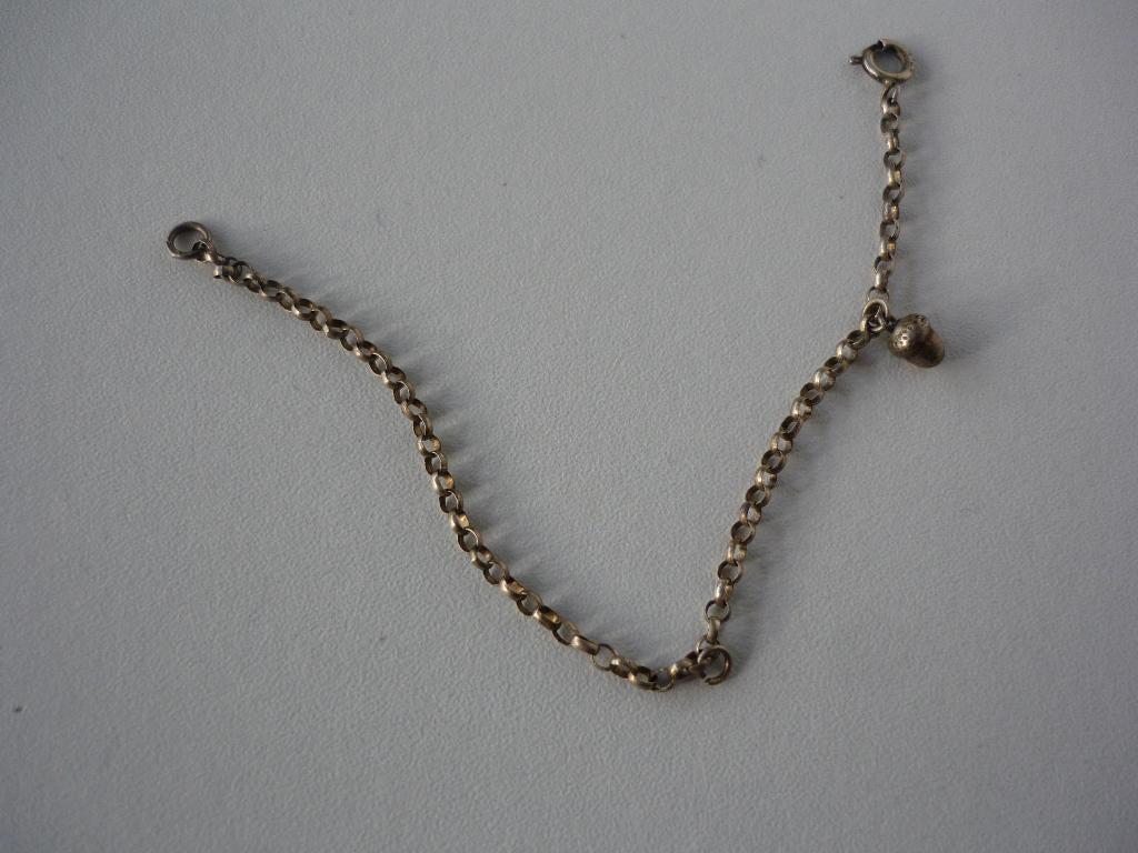 armbandje met bedeltje, Ophalen of Verzenden, Zo goed als nieuw, Armband