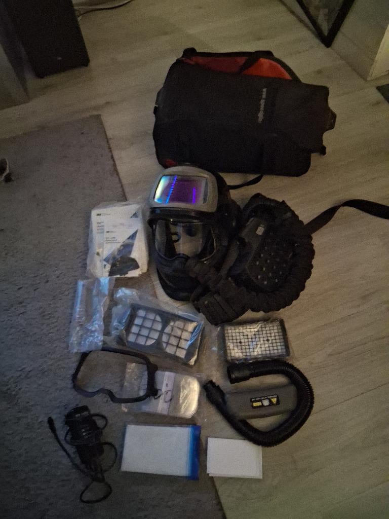 speedglas 9100 fx + adflo, Lasfilter, Ophalen of Verzenden, Zo goed als nieuw