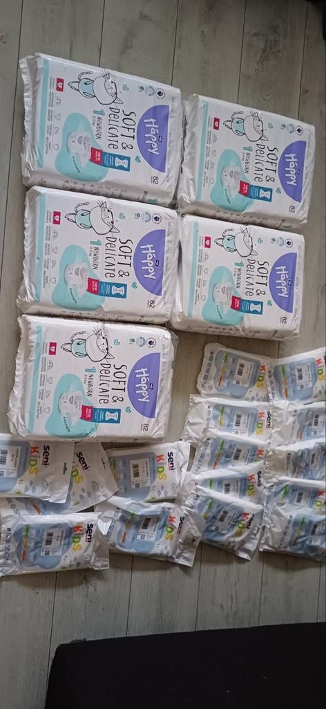 Grote Nieuwe partij Luiers, Ophalen, Nieuw, Overige typen