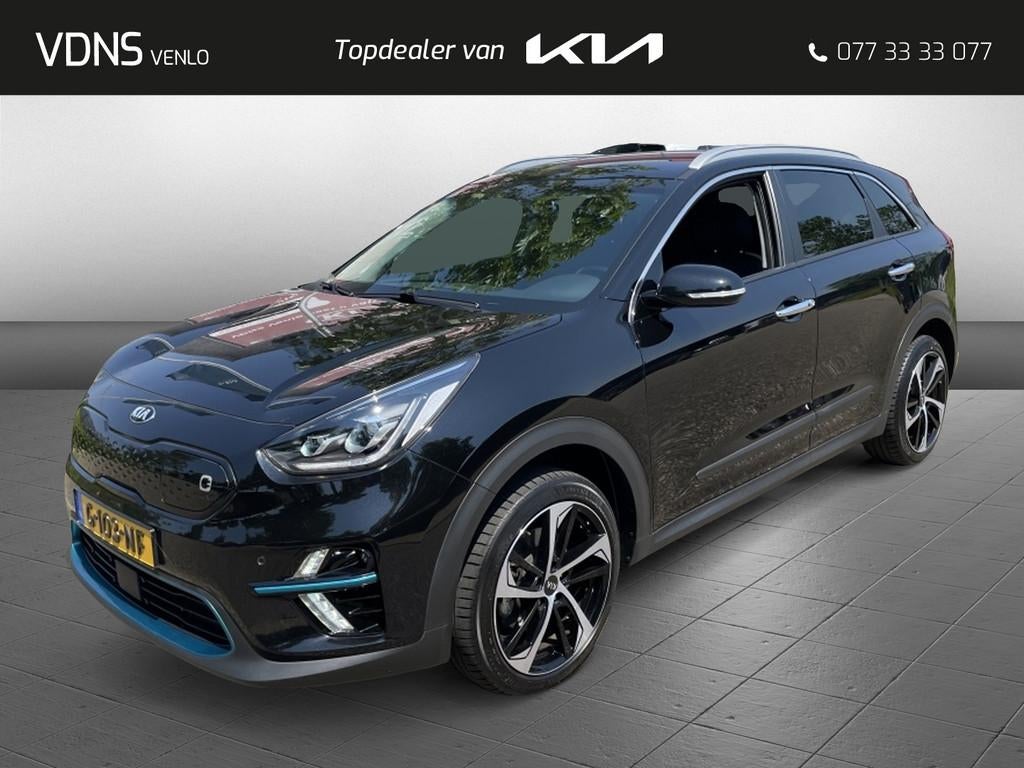 Kia e-Niro ExecutiveLine 64kWh 204PK - LUXE UITVOERING!, 0 cilinders, Gebruikt, Zwart, 1712 kg