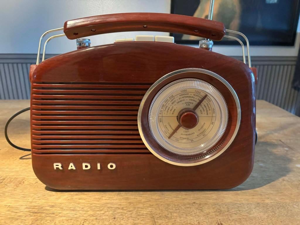 Retro Radio, Ophalen of Verzenden, Zo goed als nieuw, Radio
