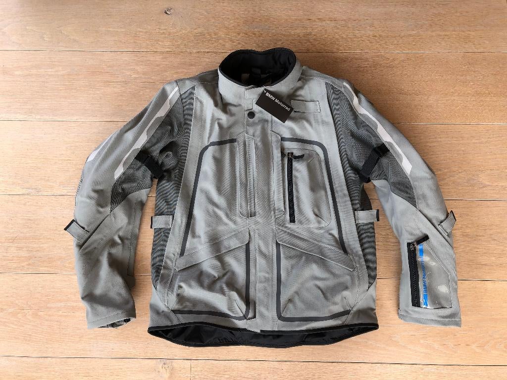 Nieuwe grijze BMW EnduroGuard heren motorjas in maat 60, Jas | textiel, Heren, Ophalen of Verzenden, BMW Motorrad