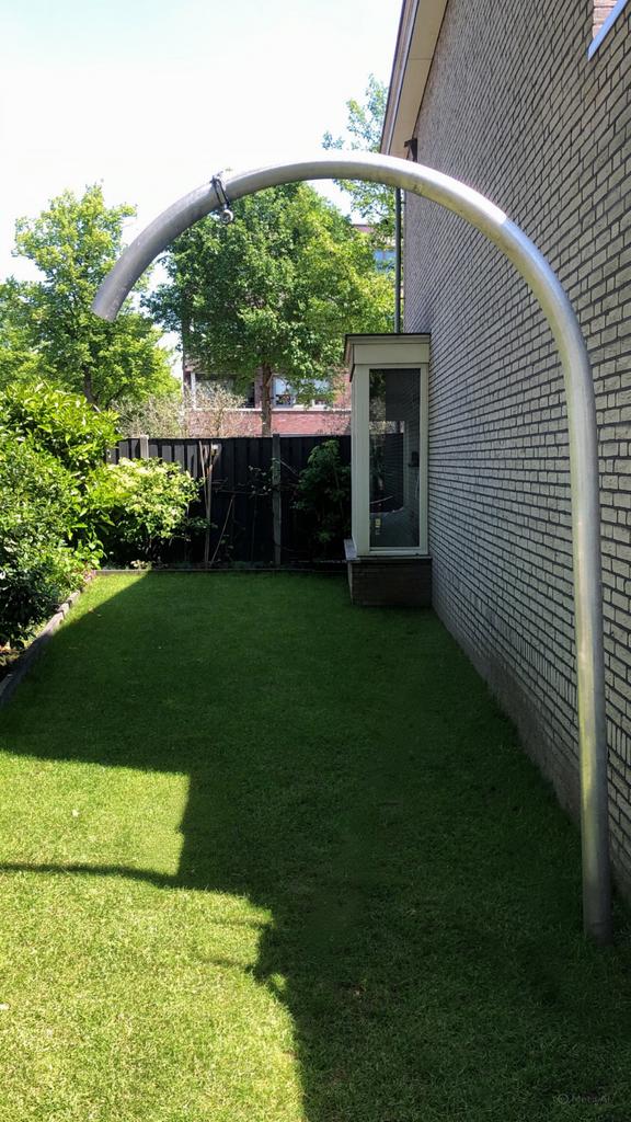 RVS Boogschommel met twee haken, Ophalen, Gebruikt, Schommel