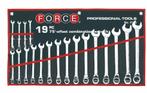 Ring-/steeksleutelset 75 gebogen 19-delig Force, Ophalen of Verzenden, Nieuw
