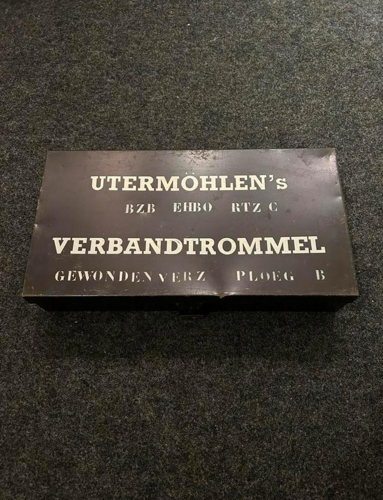 Grote verbandkoffer spoorwegploeg Rotterdam Zuid, Ophalen of Verzenden, Gebruikt, Trein