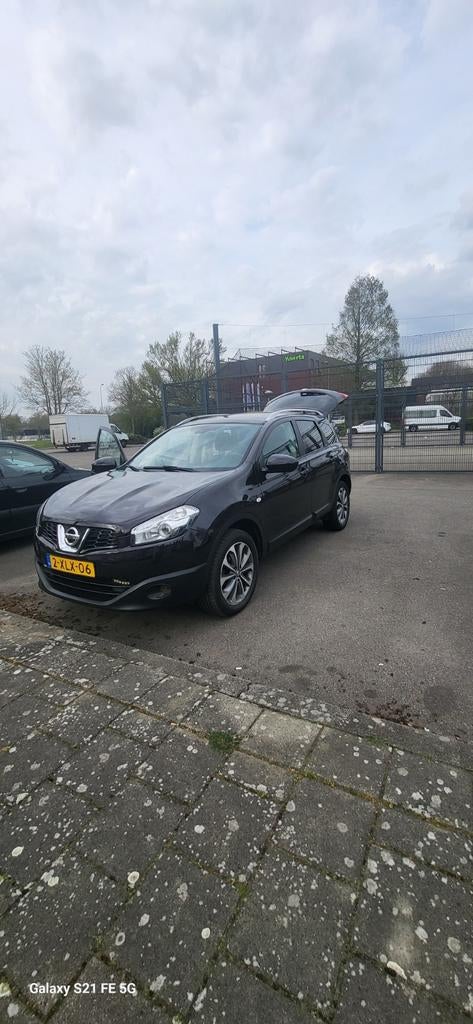 Nissan Qashqai+2 1.6 2WD 2010 Blauw, Auto's, Voorwielaandrijving, 4 cilinders, Blauw, 7 stoelen