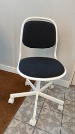 Kinderbureaustoel wit/zwart, Ophalen, Zo goed als nieuw, Wit