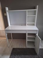 Ikea Micke bureau met opzetstuk, Ophalen, Gebruikt, IKEA, Kabelgoot